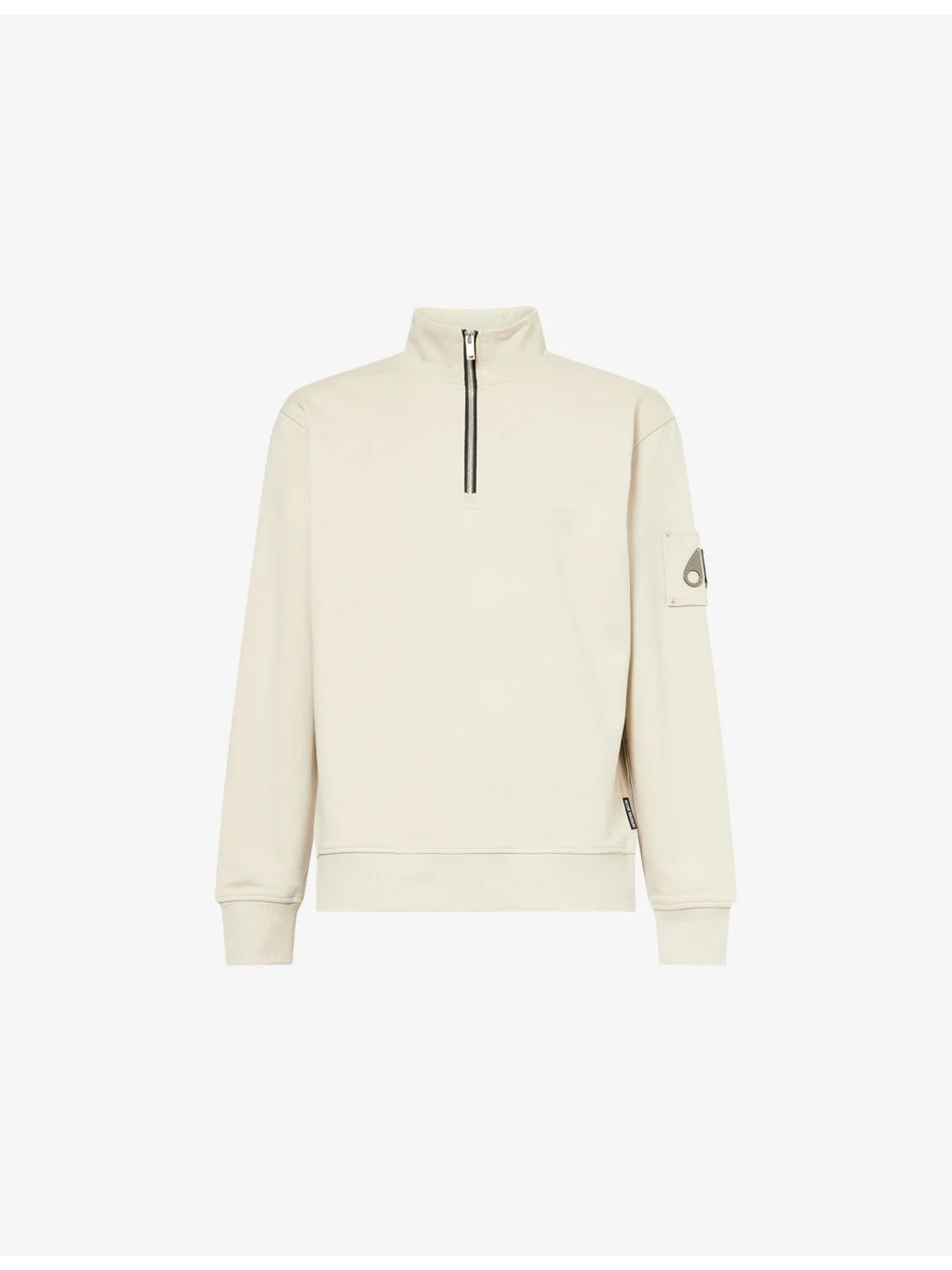 Hartsfield Quarter-Zip Cotton Sweatshirt - 1