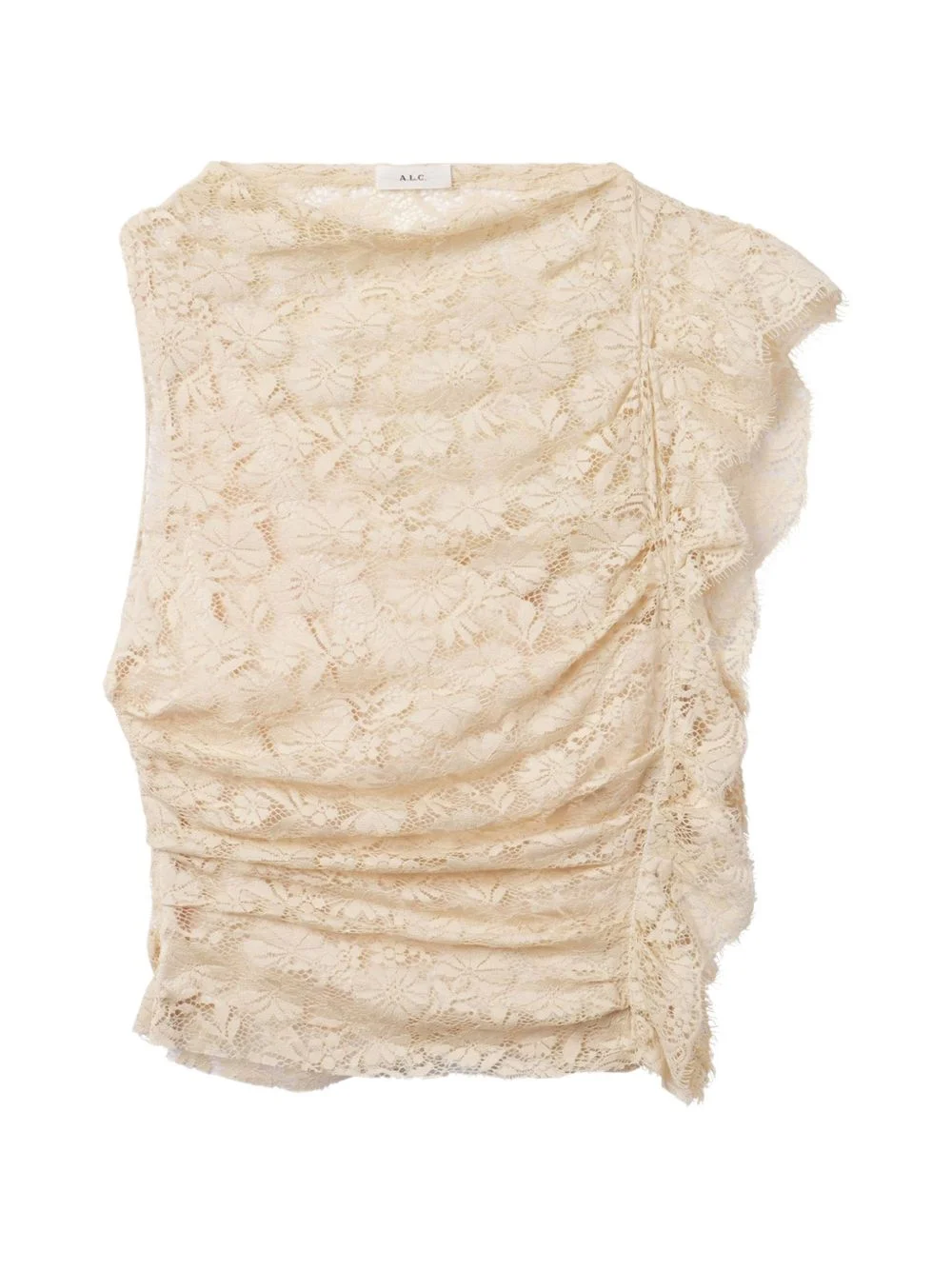 ruffled lace top - 1