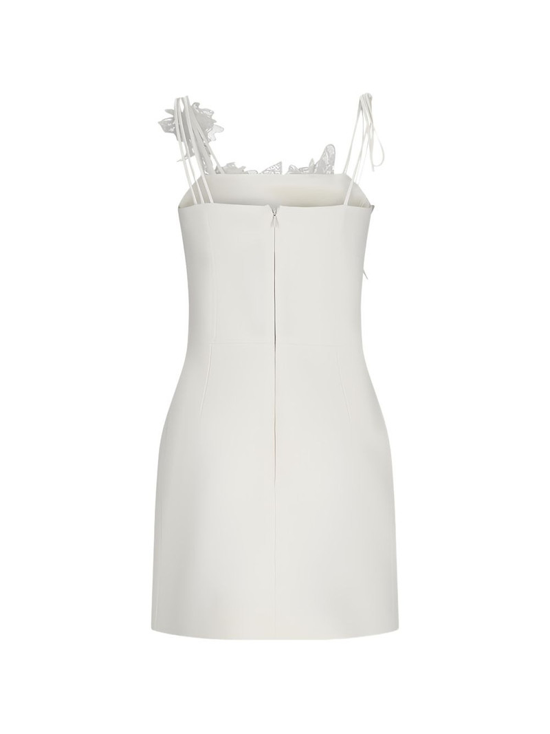 David Koma flower-embroidered mini dress outlook