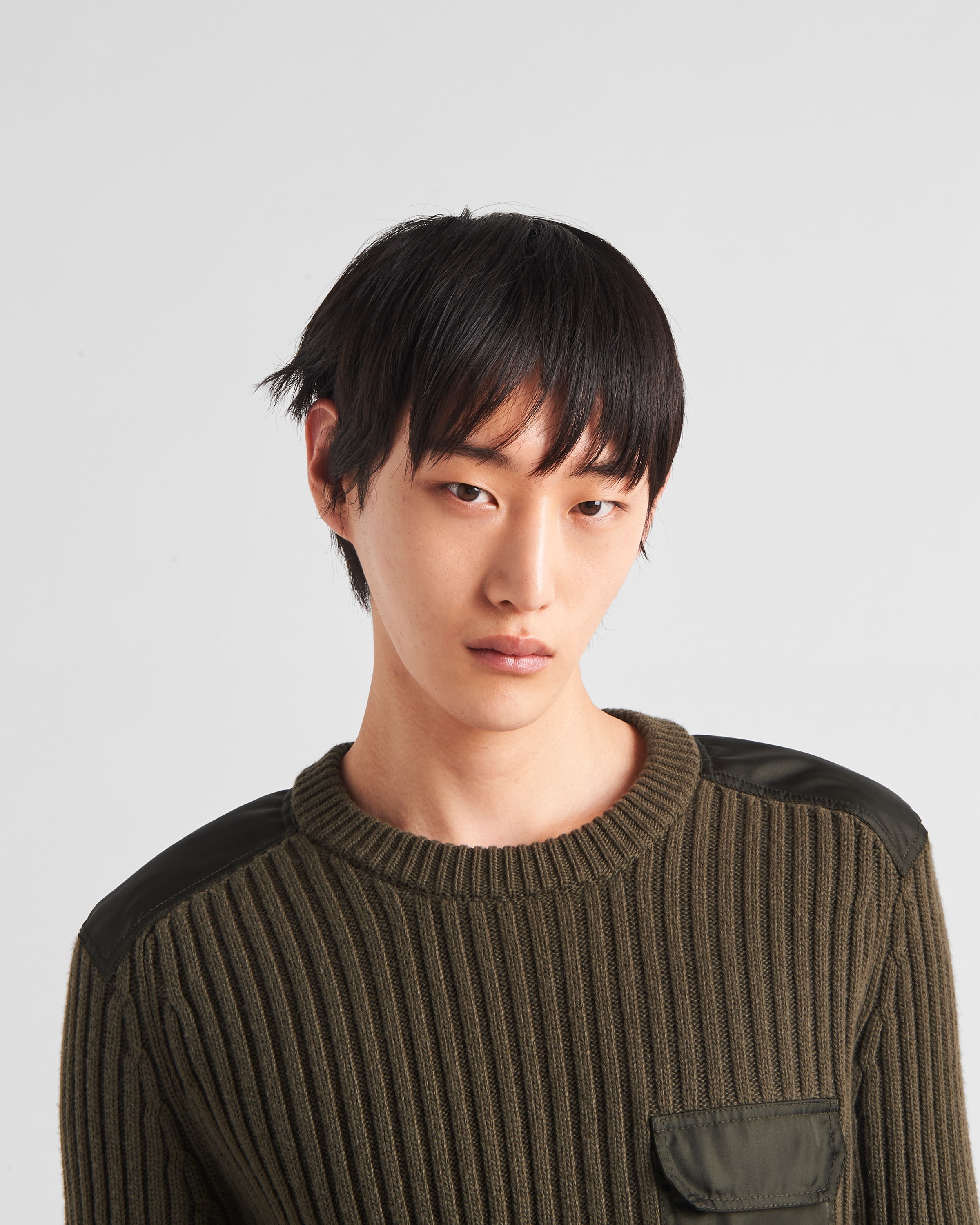 Wool and cashmere crew-neck sweater - 4
