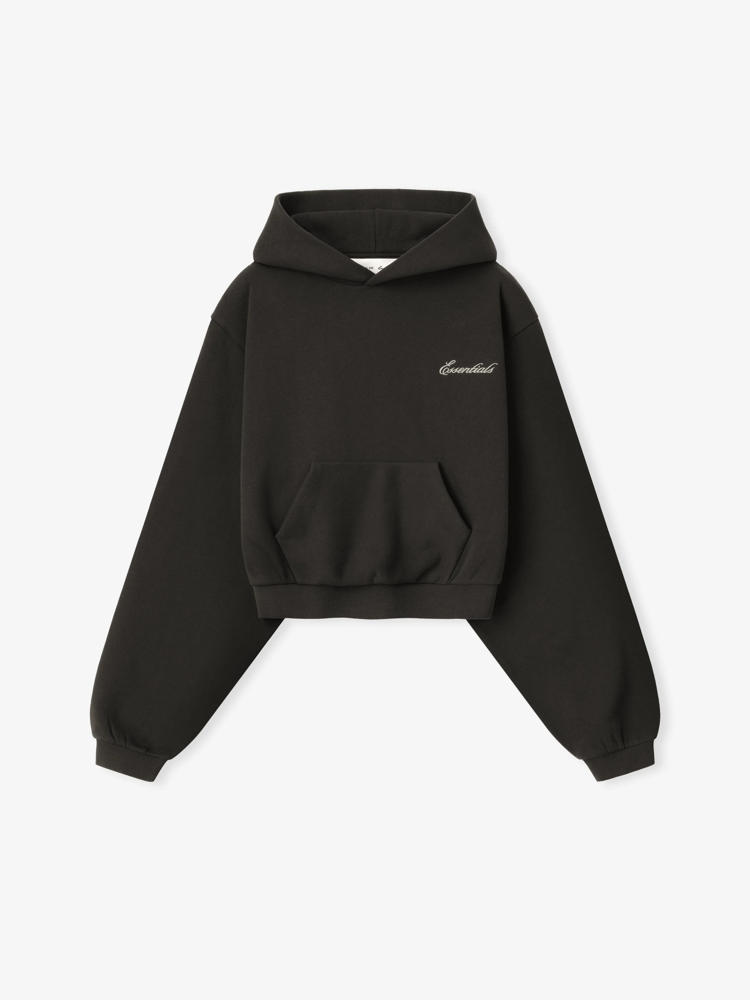 Womens Modern Cropped Hoodie - 1