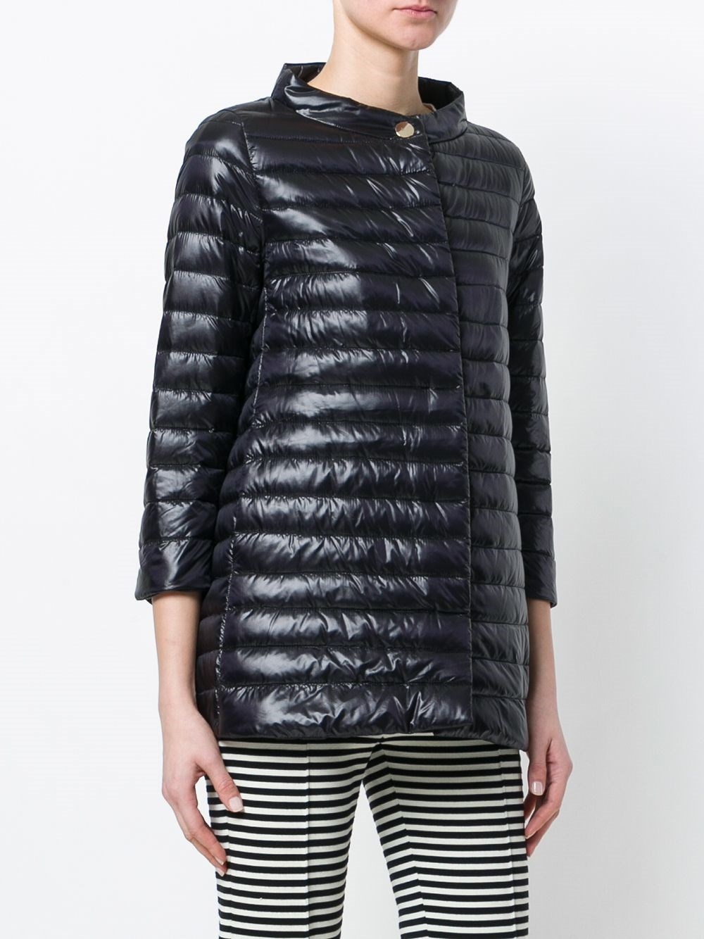 Nylon midi down jacket - 3