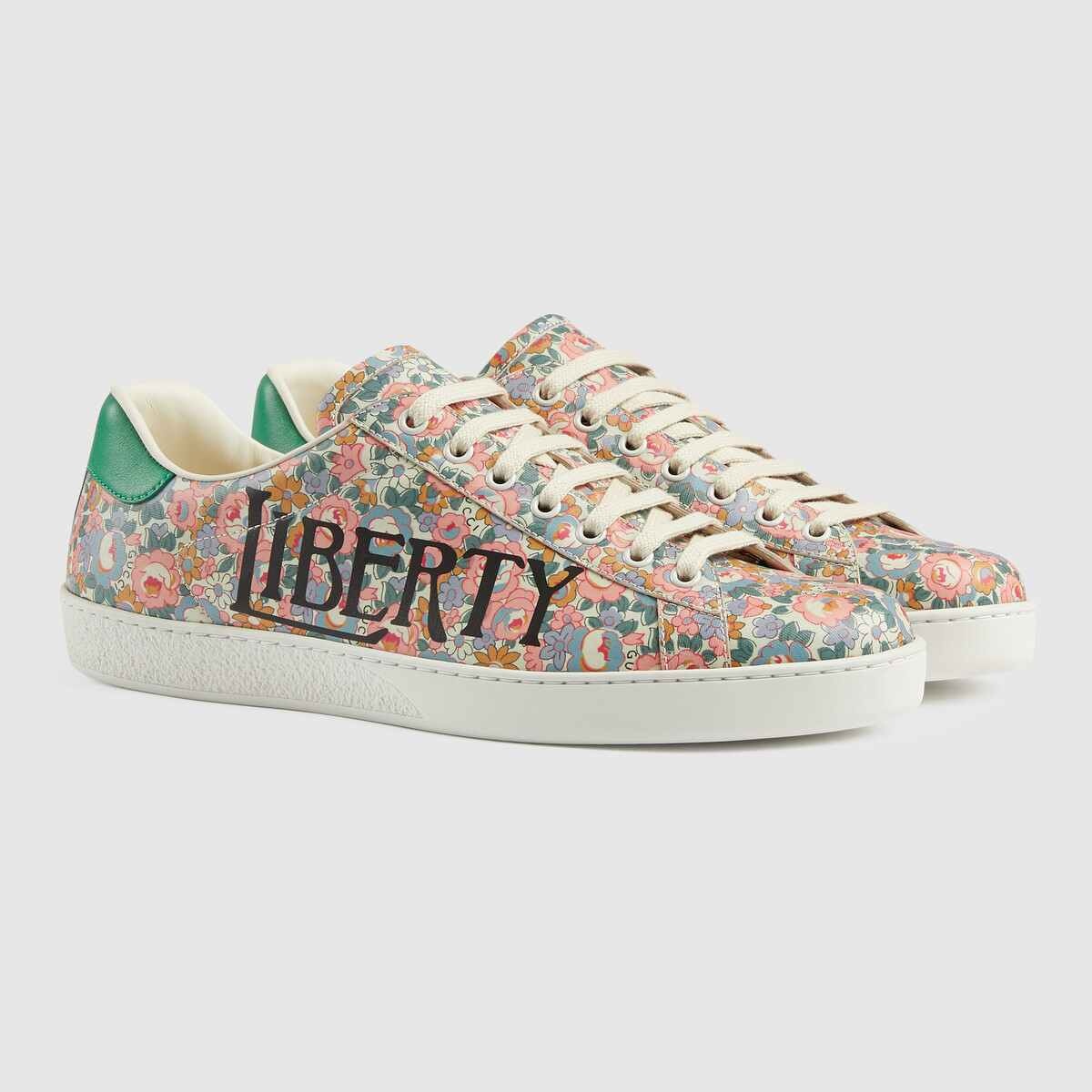 Men's Ace Gucci Liberty floral sneaker - 2