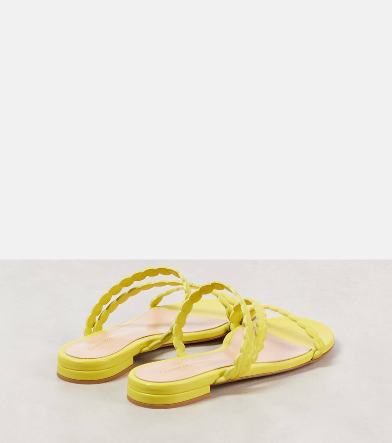 Gianvito Rossi Leather sandals outlook