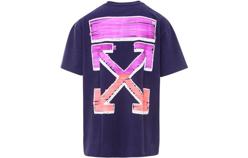 Off-White Off-White Marker Over Tee 'Astral Aura' OMAA038R21JER0024632 outlook