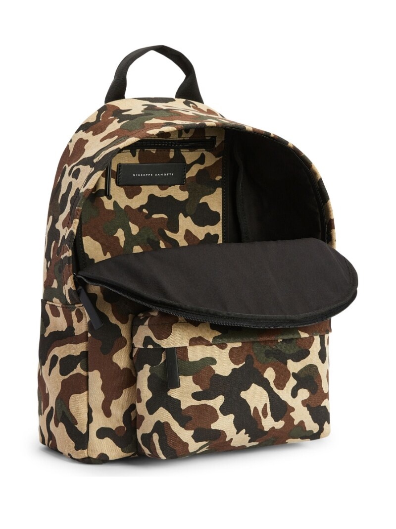camouflage-pattern backpack - 4
