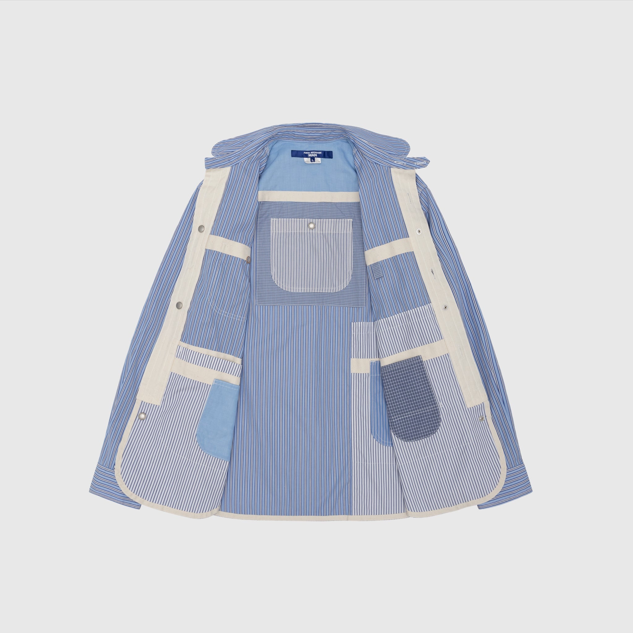 PINSTRIPE WORKWEAR SHIRT - 10