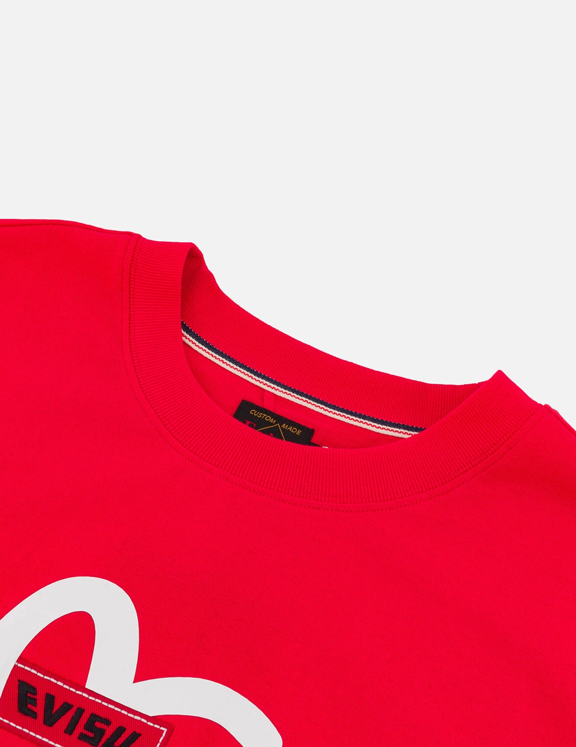 Seagull Print with Logo Embroidery Relax Fit T-Shirt - 6
