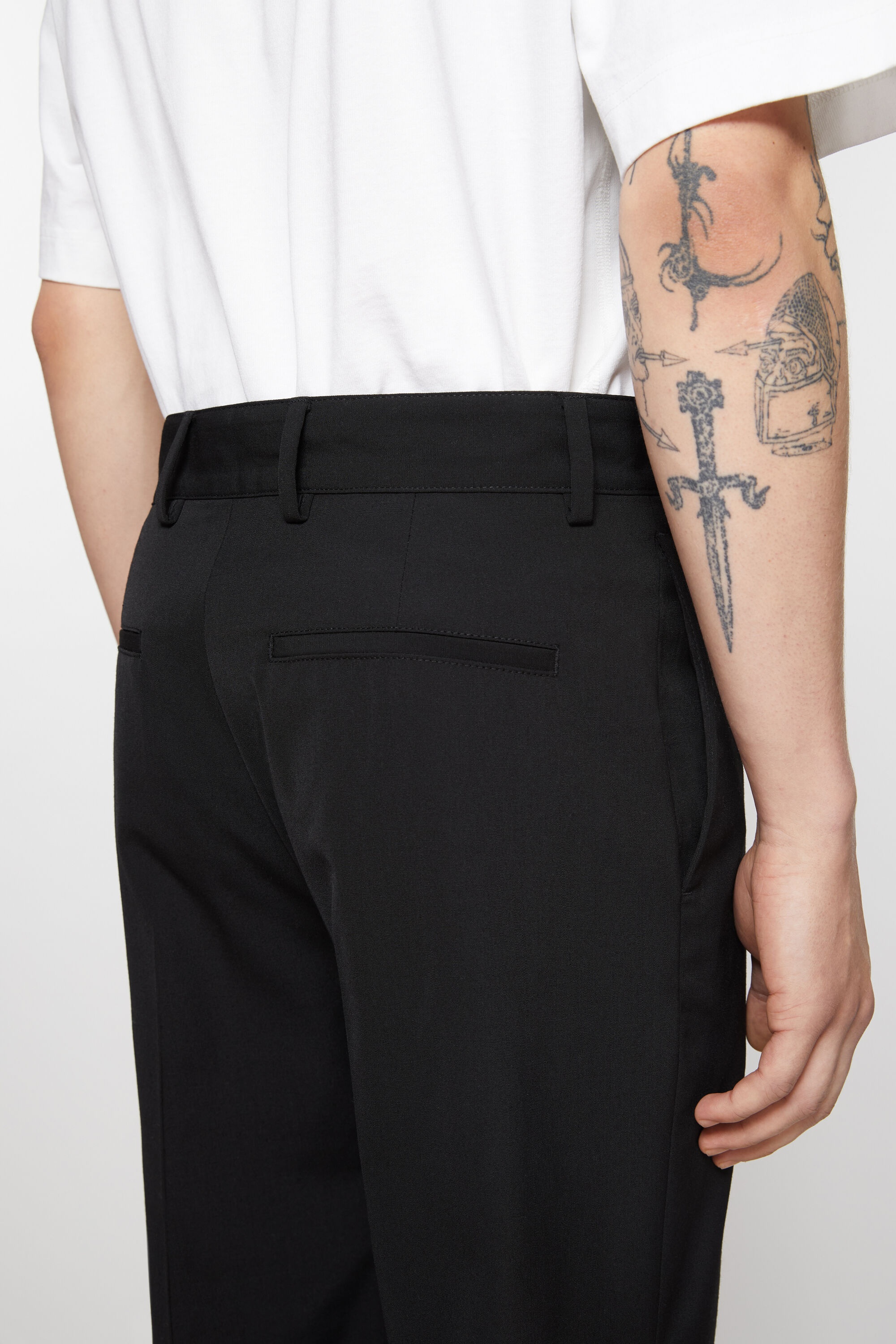 Tailored trousers - Black - 5