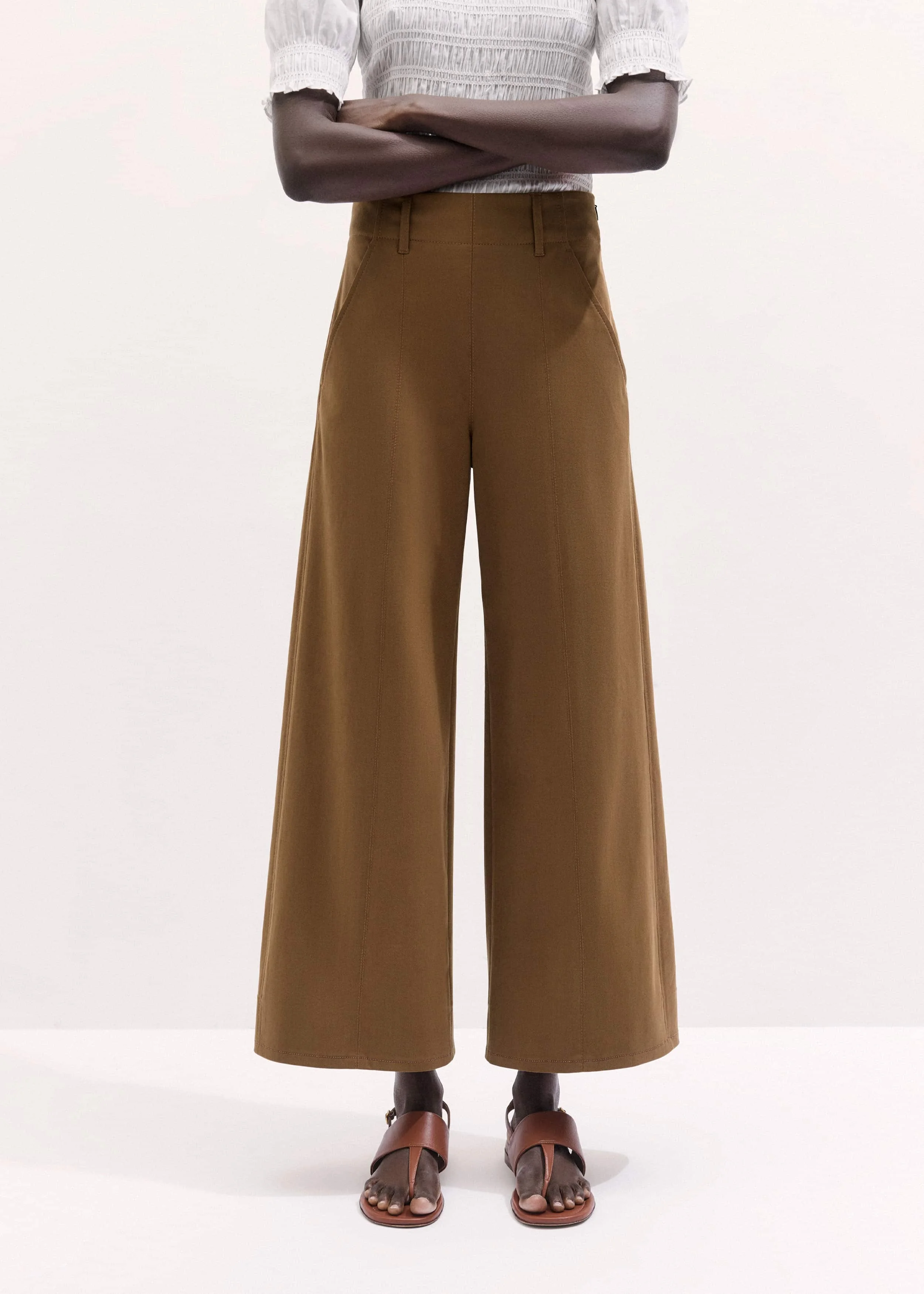 Wide Crop Pant - 1