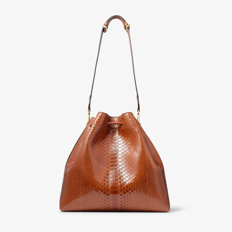 Cinch L
Copper Python Handbag 6