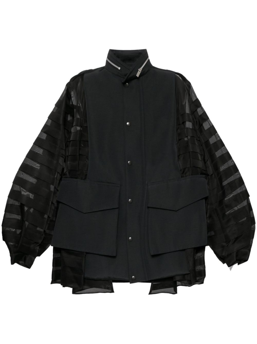 panelled jacket - 1