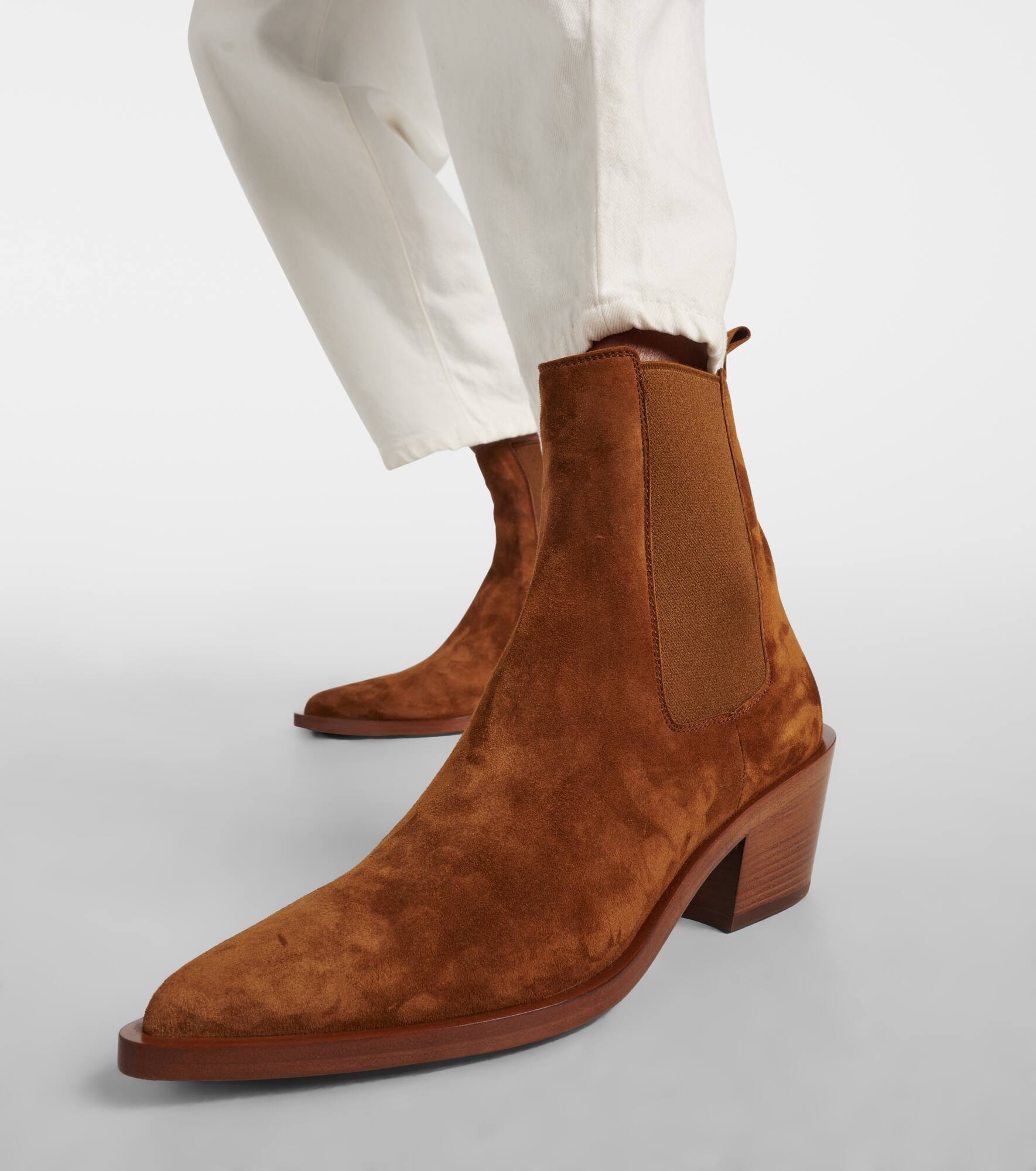 Wylie suede ankle boots - 4