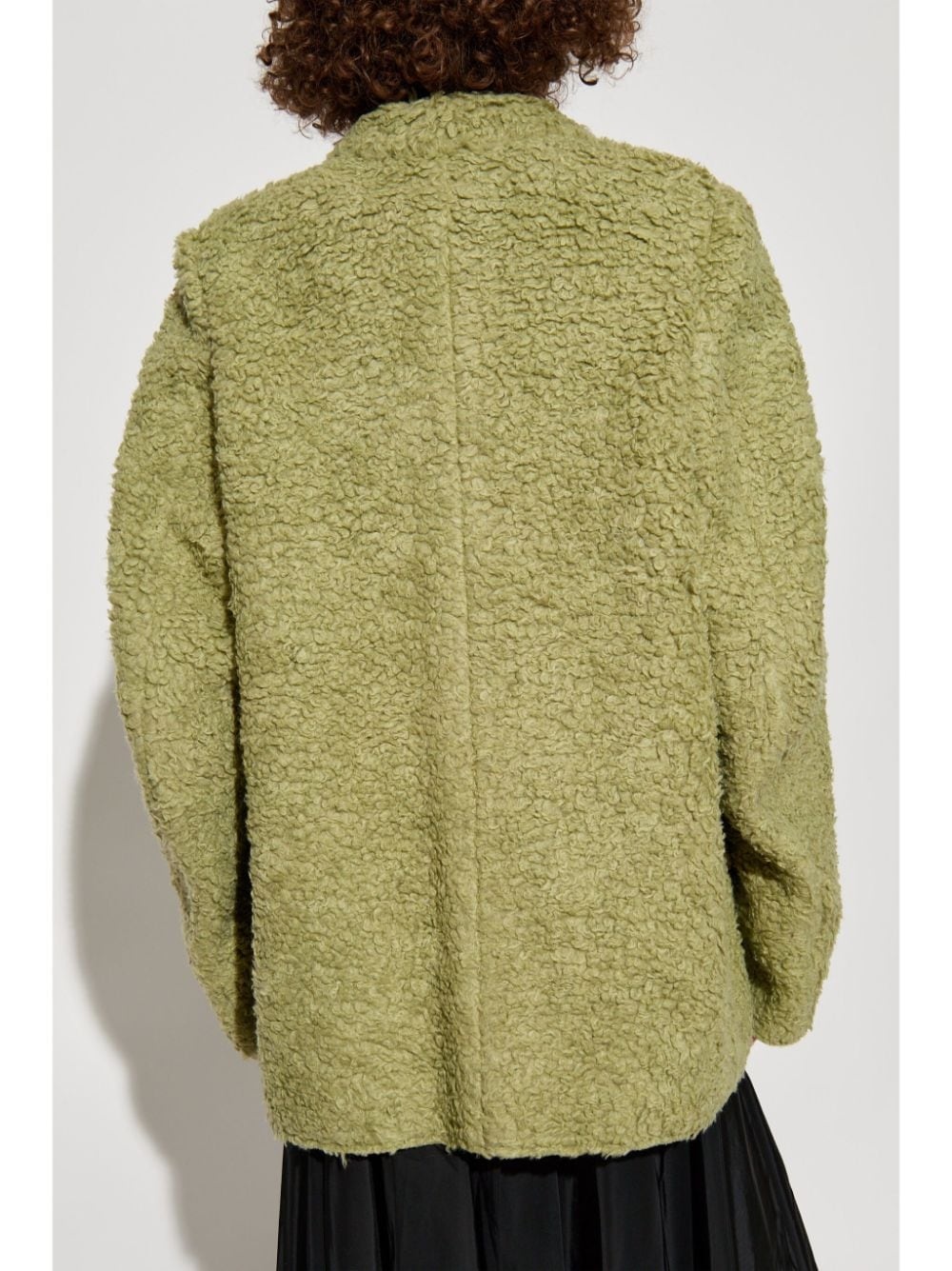 buttoned-up jacket - 4