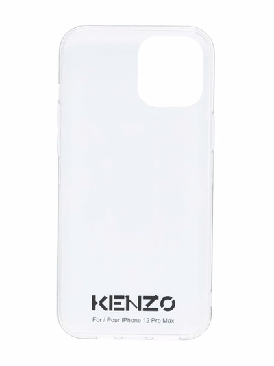 KENZO tiger head print iPhone 12 Pro Max cover outlook