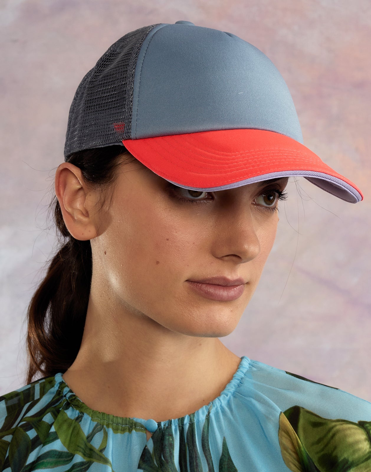 Colorblock Trucker Hat - 4