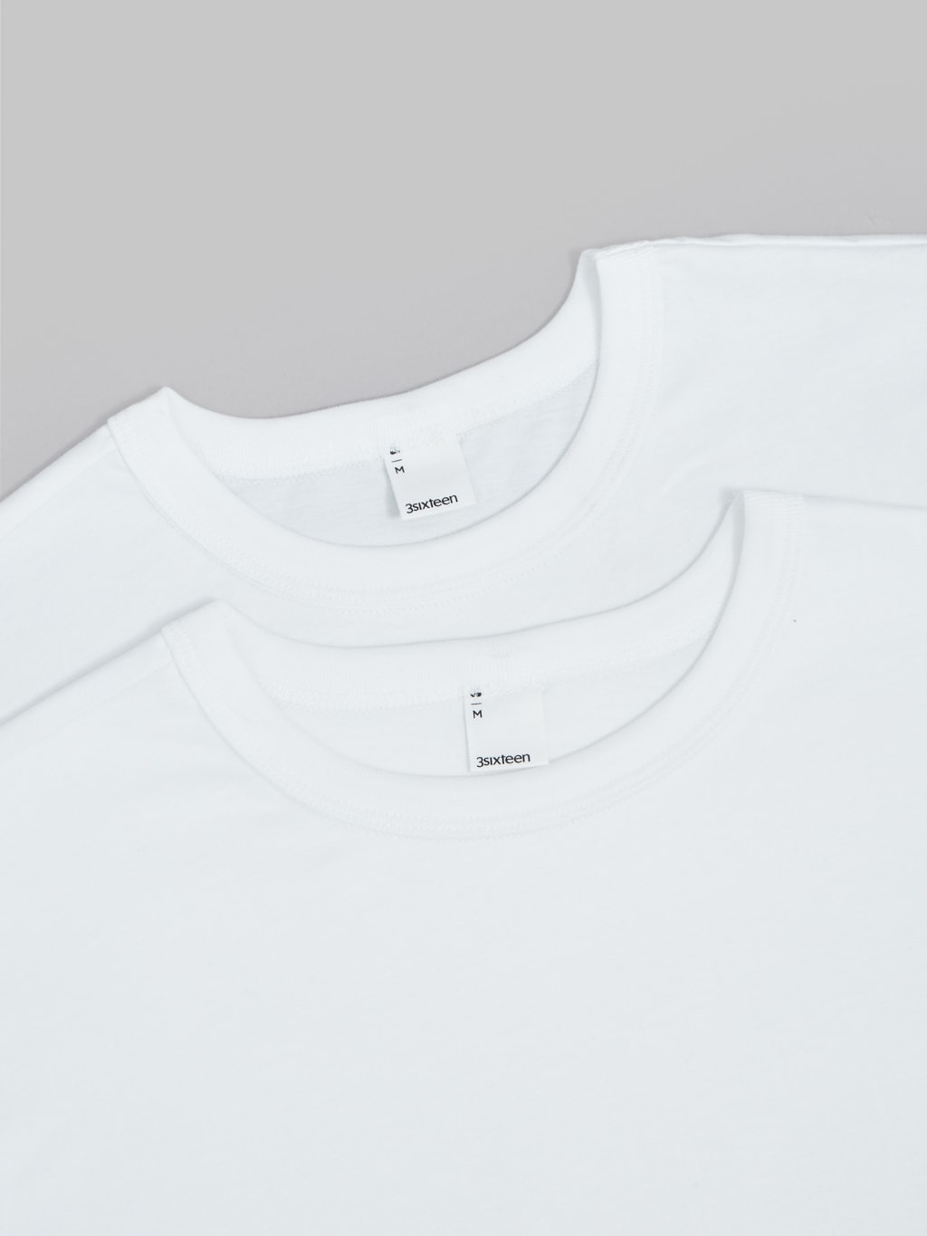 3sixteen Pima T-Shirt White (2 Pack) - 4