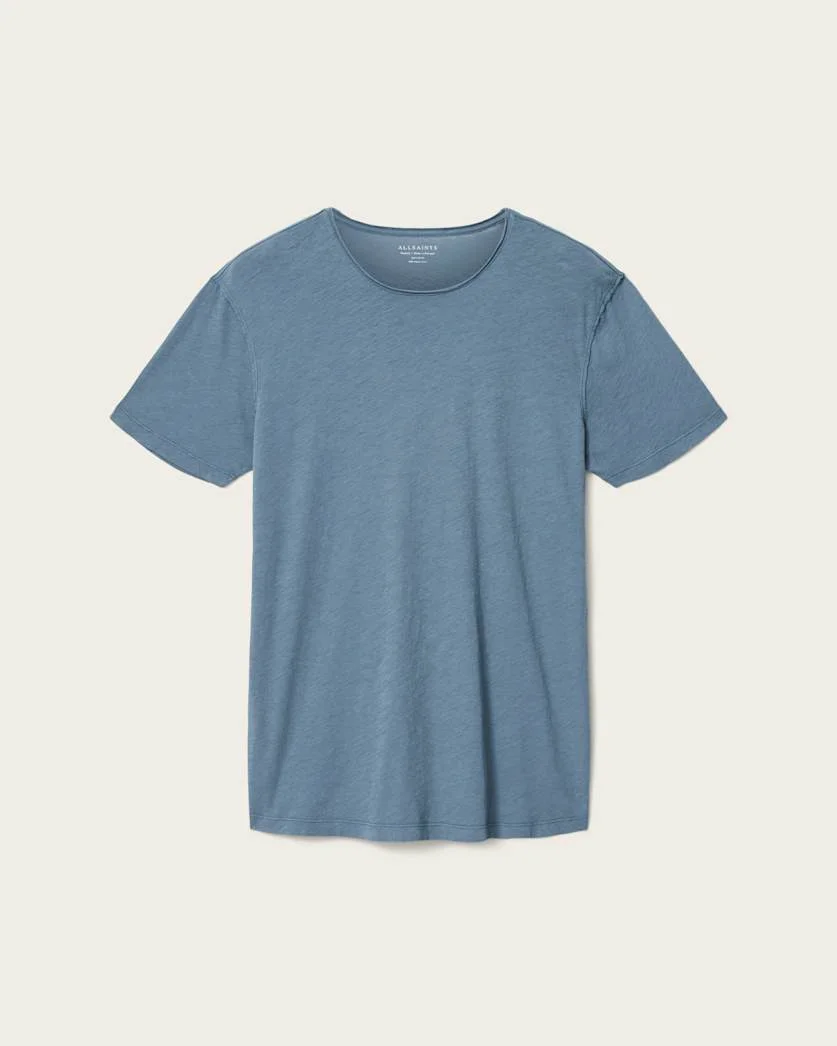 FIGURE CREW NECK RAW EDGE T-SHIRT - 1