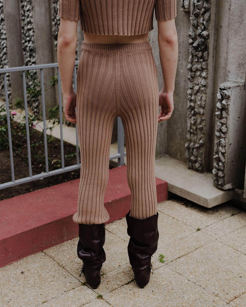 BASERANGE Macau Pants - Organic Cotton Rib outlook