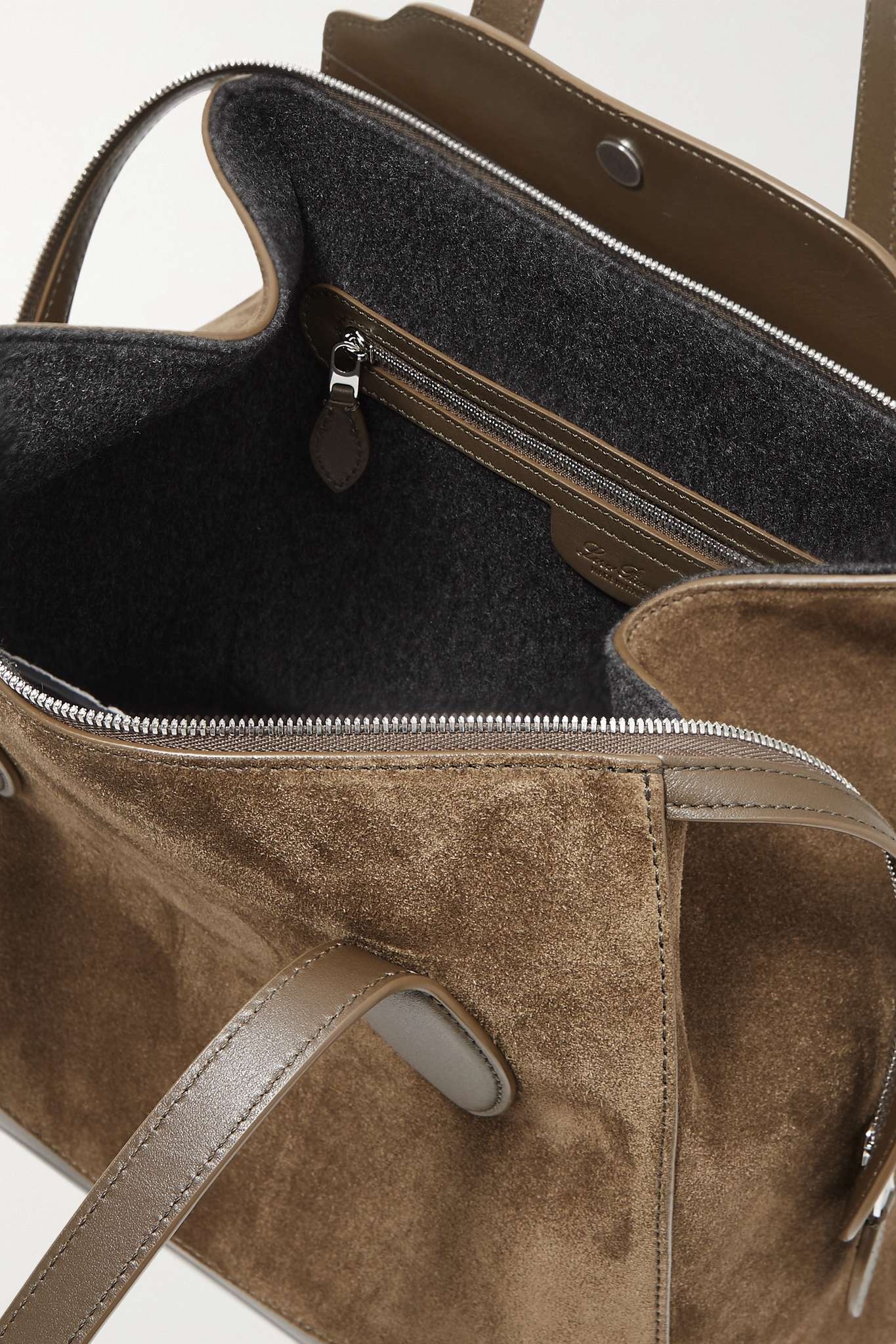 Sesia Happy Day medium textured-leather tote - 10