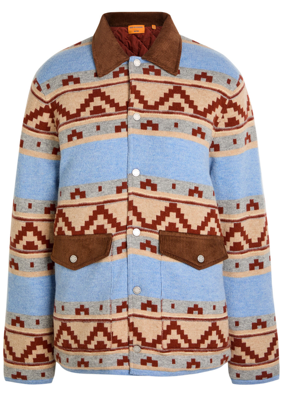 Guest In Residence Western Industry Quilted Wool and Cashmere-blend Jacket - 1