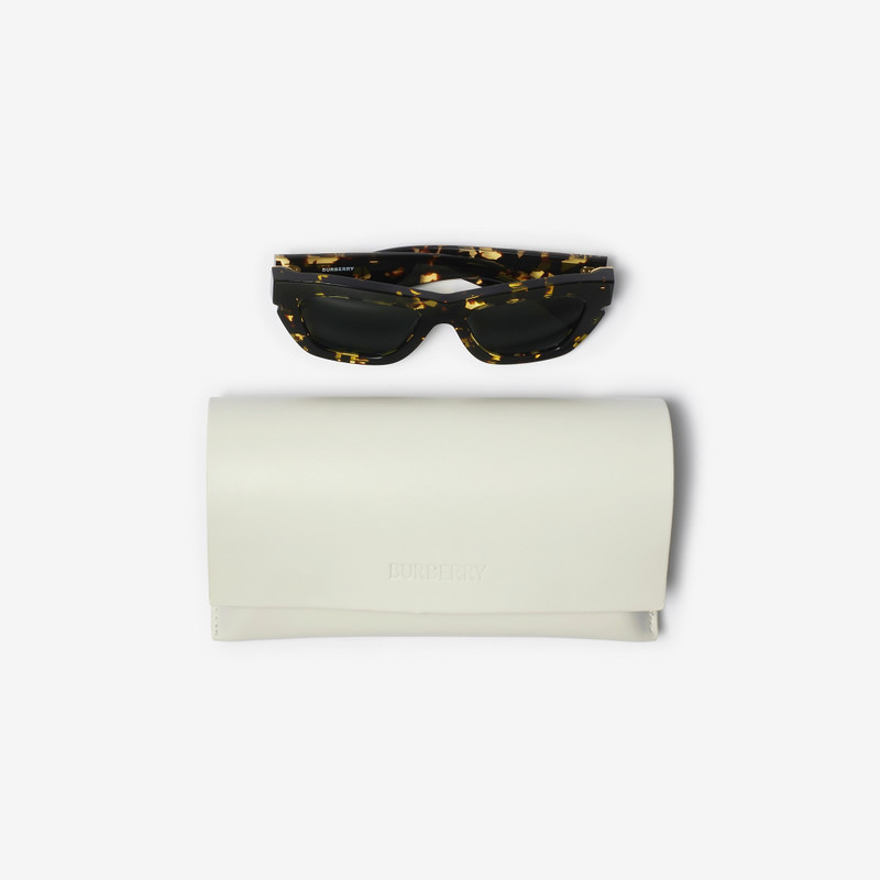 Inlaid Check Cat-eye Sunglasses​ 5