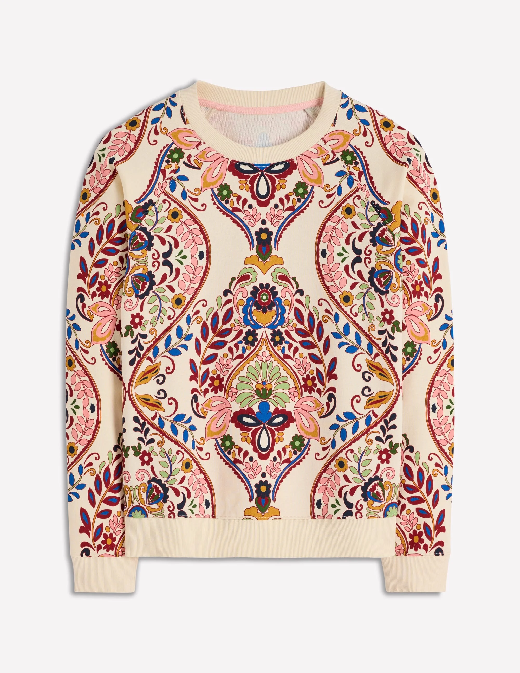 Rosa Printed Sweatshirt-Multi, Enchanted Gardenia - 1