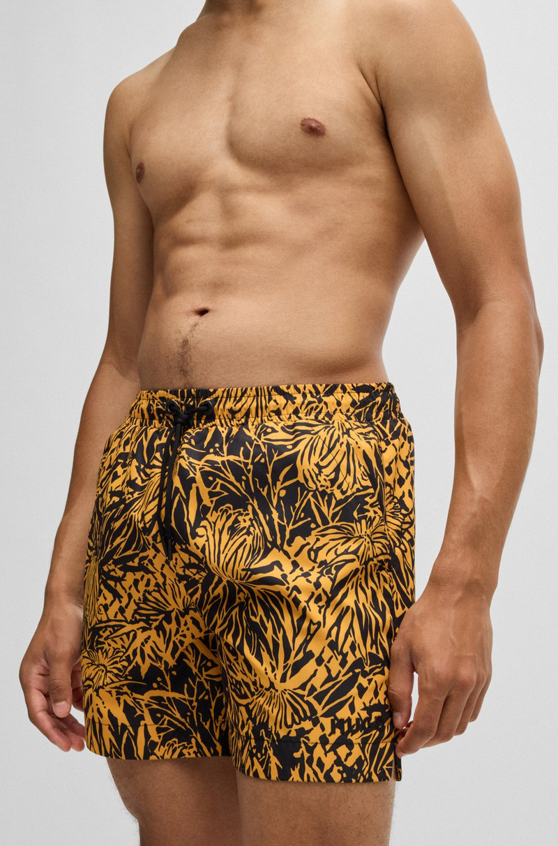 FULLY LINED SWIM SHORTS WITH SEASONAL PRINT 3