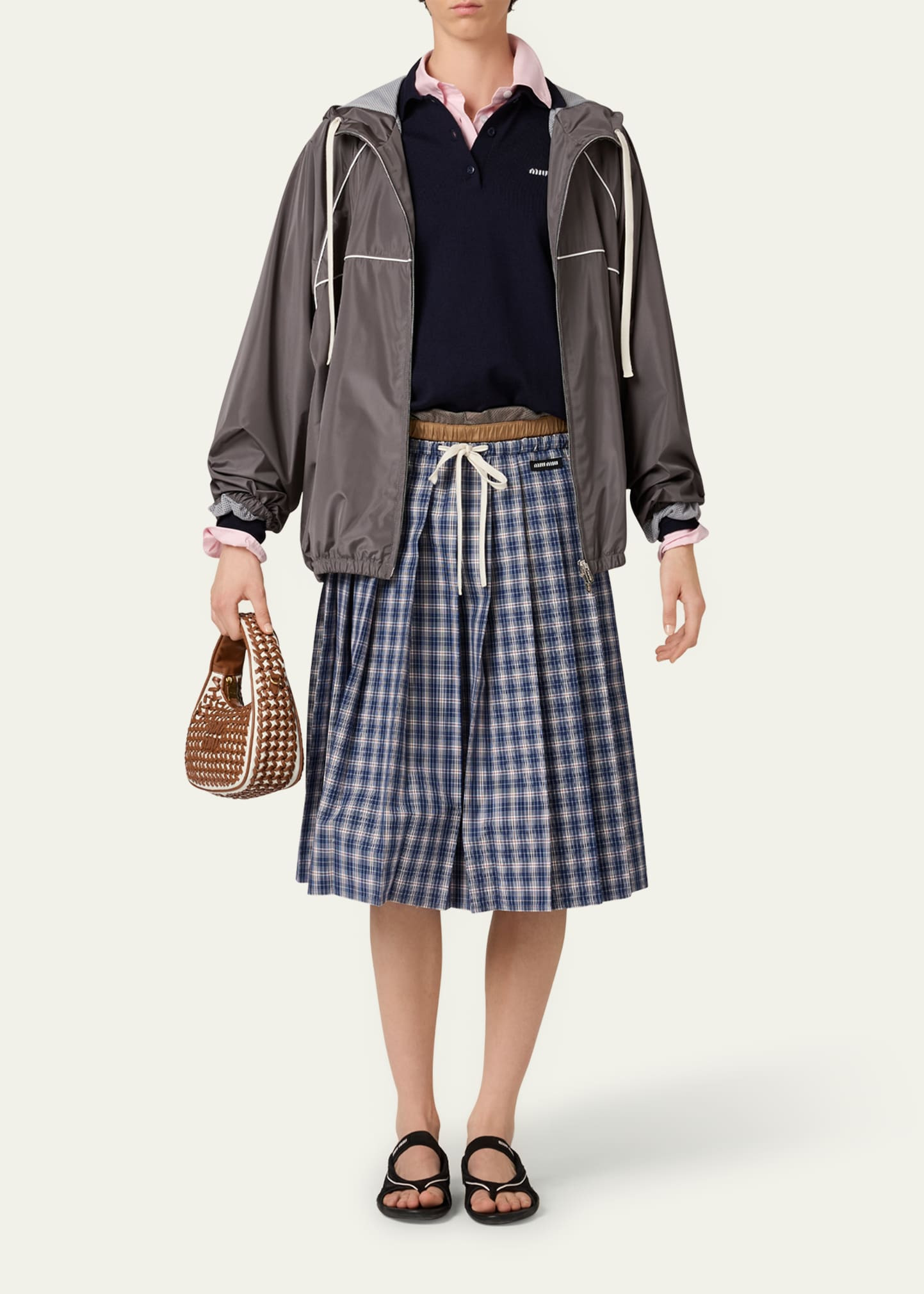 Hooded Zip Track Jacket - 2