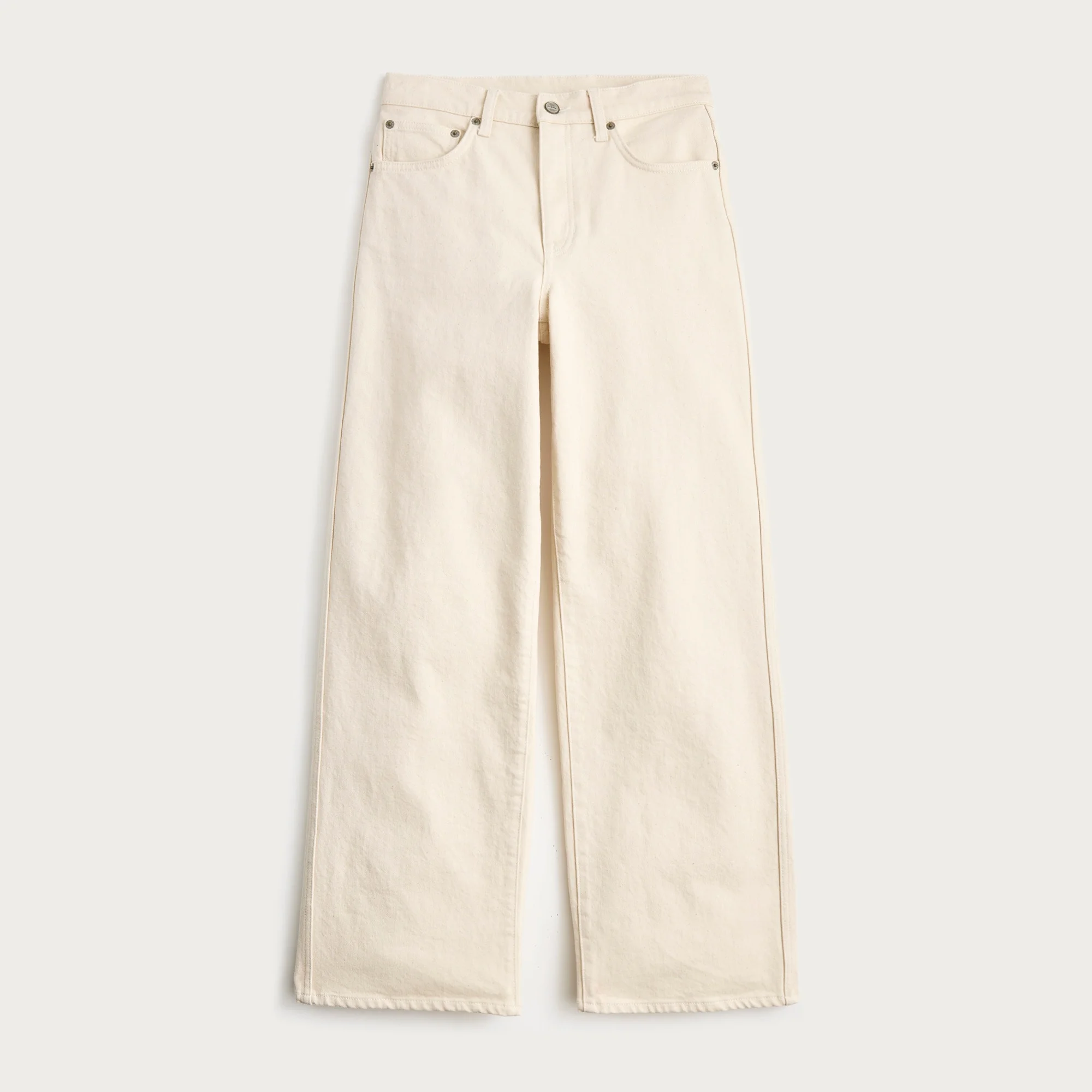Everyday wide-leg ankle jean in semi-stretch - 1