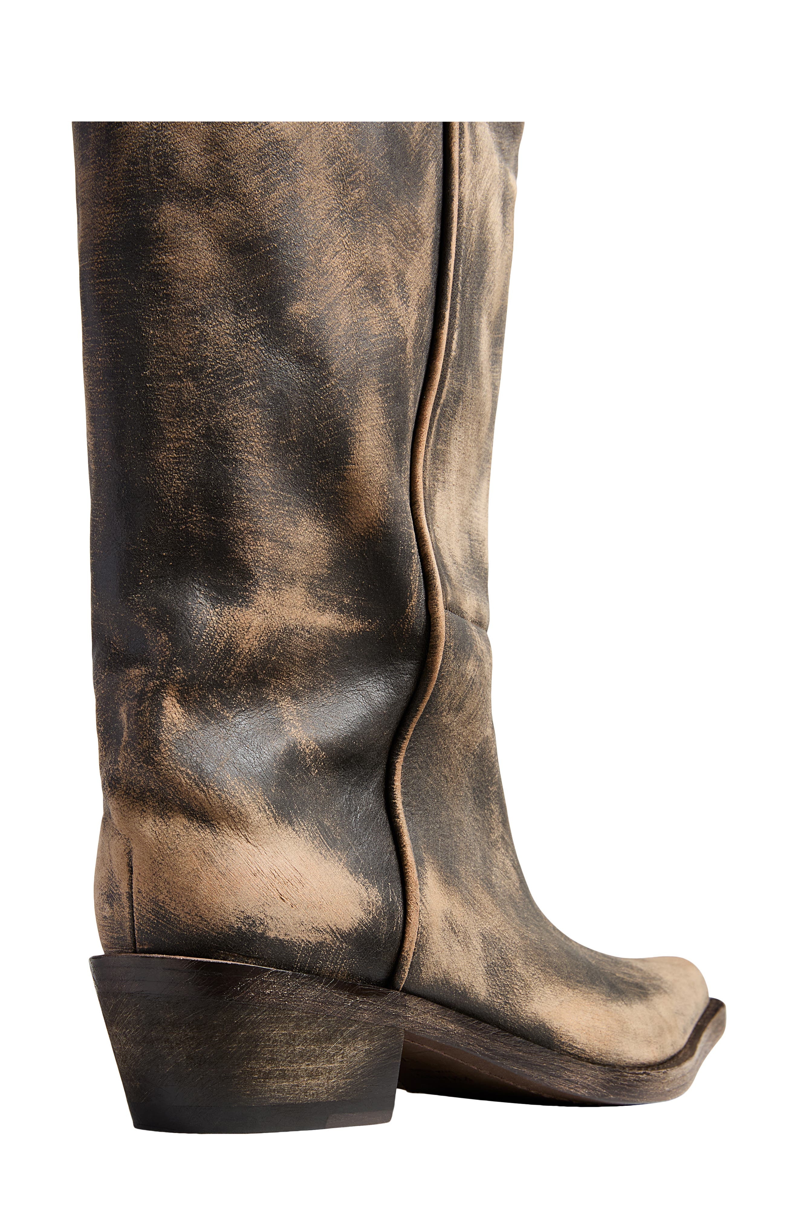 Khaite Clive Western Boot in 482 Vintage Black at Nordstrom - 2