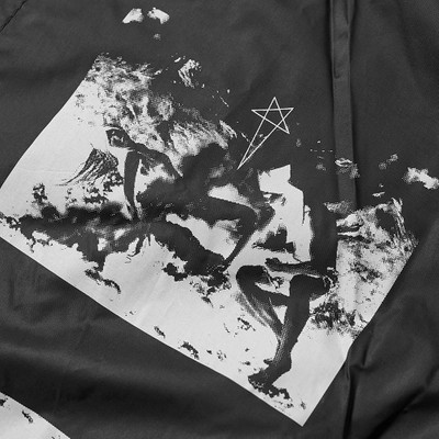 Rick Owens DRKSHDW Rick Owens DRKSHDW Printed Coach Jacket outlook