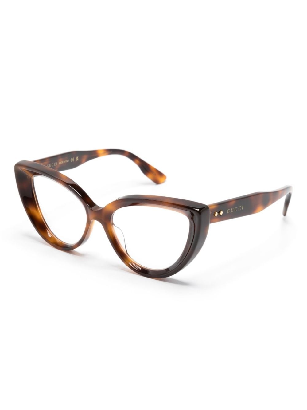 tortoiseshell cat-eye glasses - 2