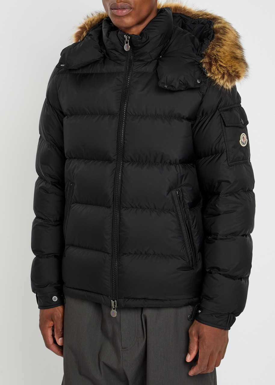 Moncler Maya Faux Fur-embellished Shell Jacket - 2