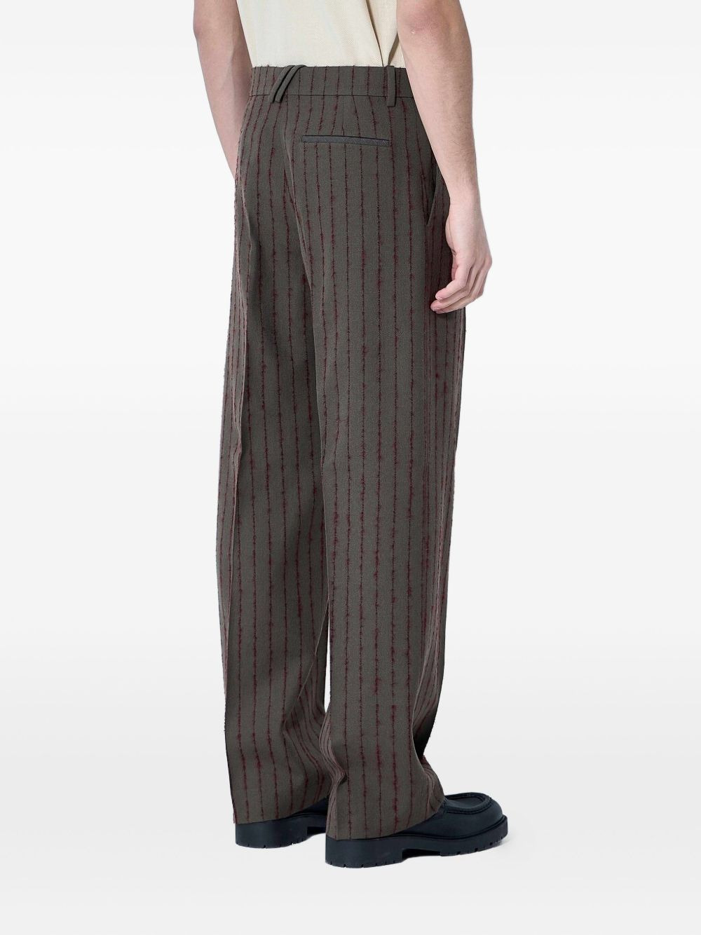 wool-blend tailored pants - 2