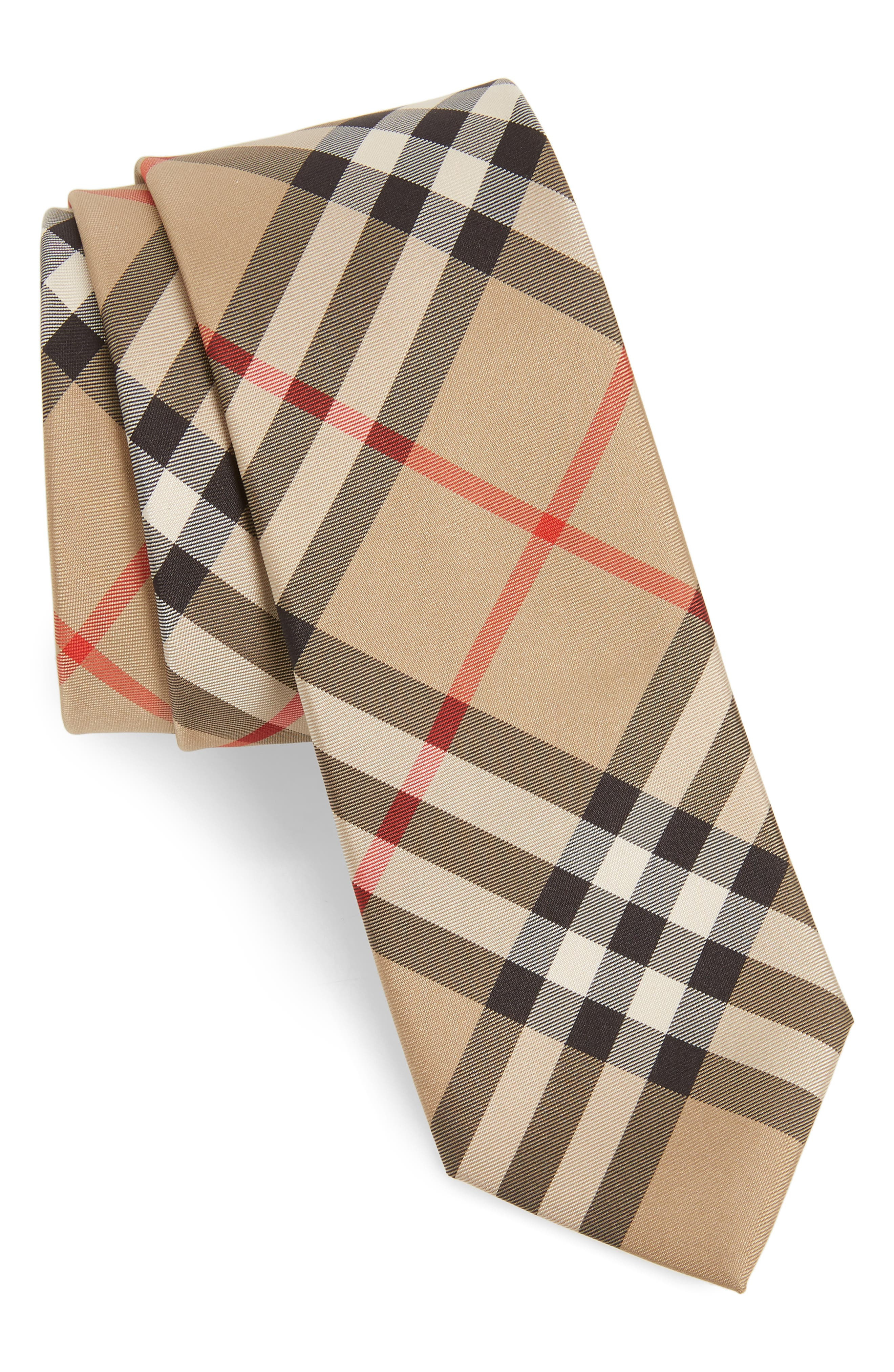 Manston Check Silk Tie - 1