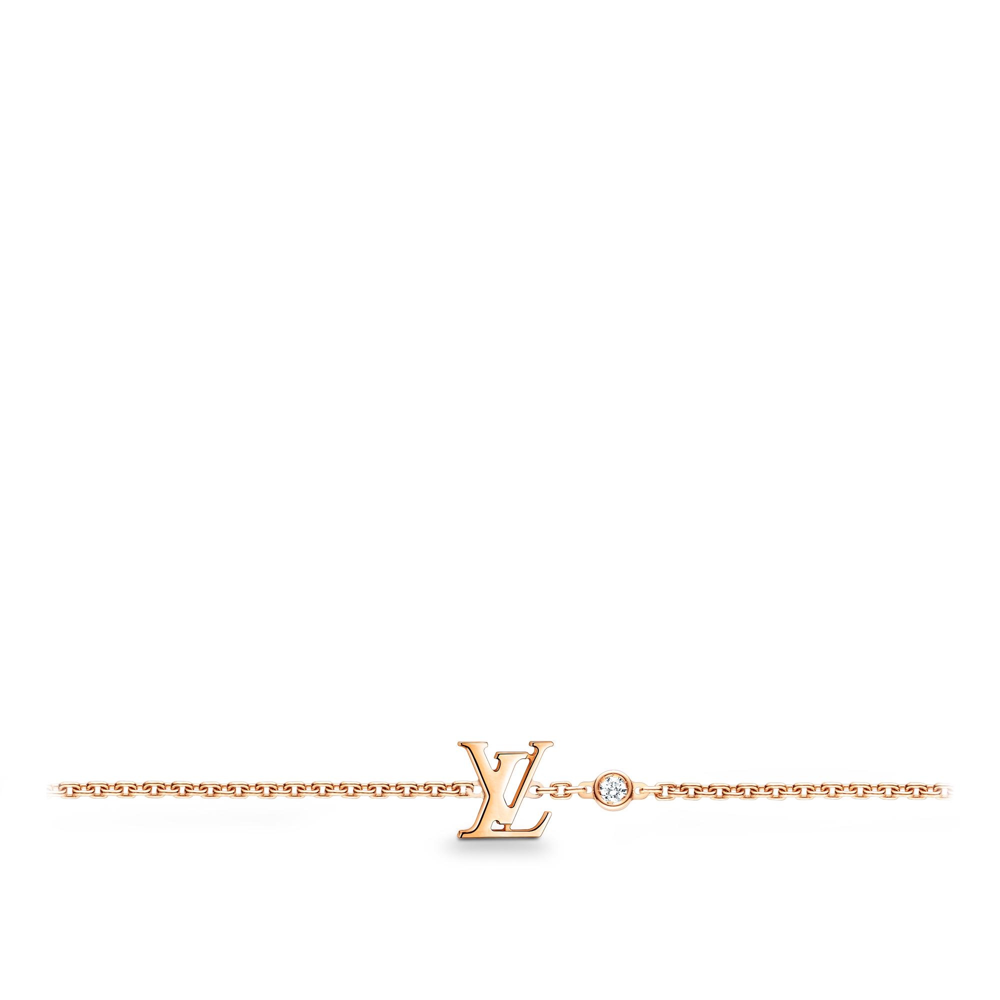 IDYLLE BLOSSOM LV BRACELET, PINK GOLD AND DIAMOND - 1