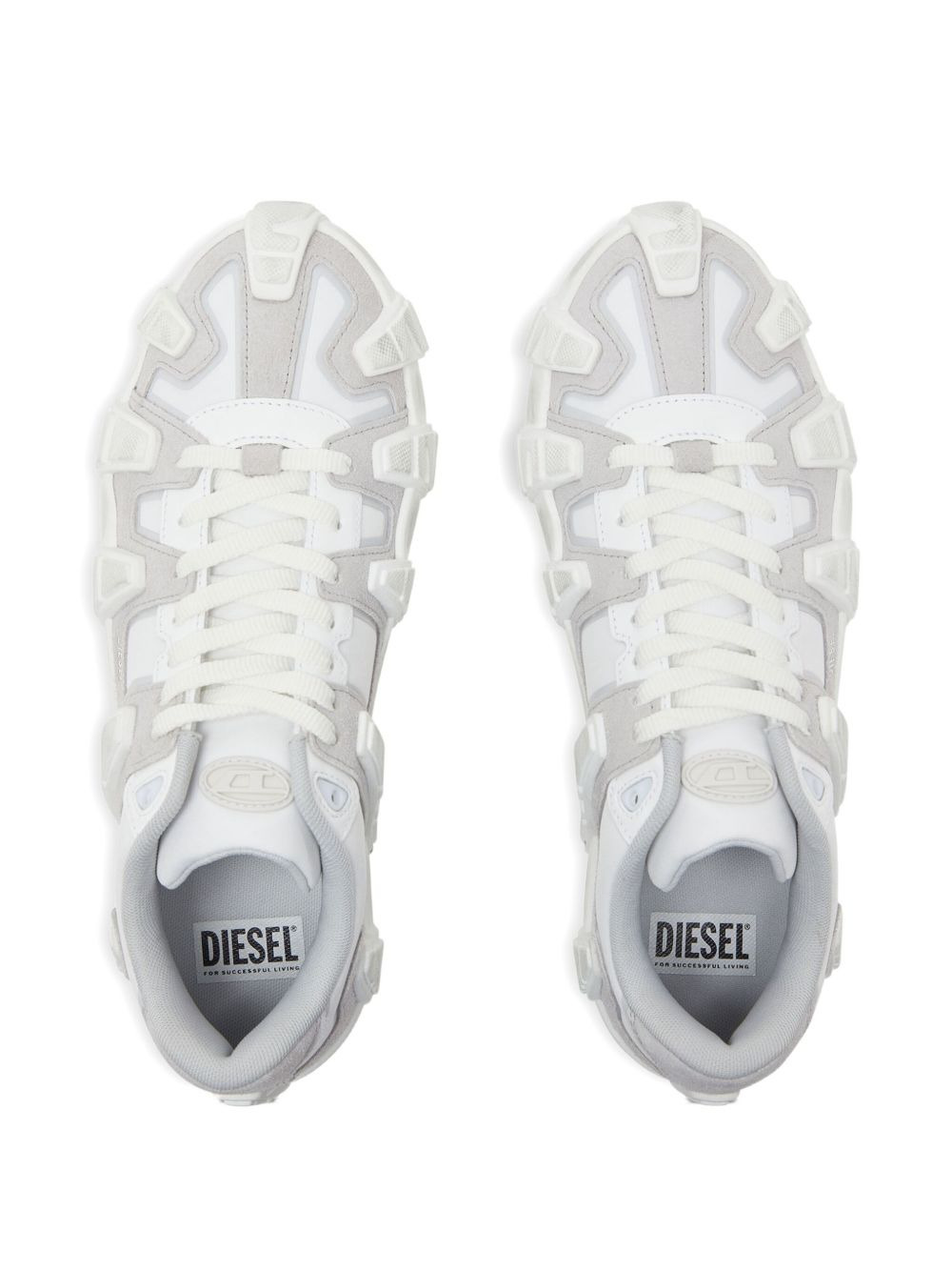 Griffe lace-up sneakers - 3