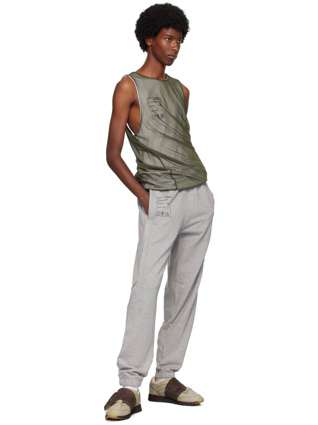 Green Twisted Tank Top - 4