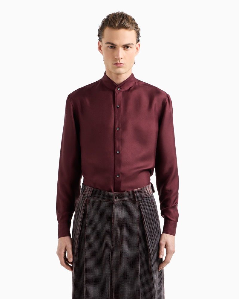 GIORGIO ARMANI SILK TWILL SHIRT outlook