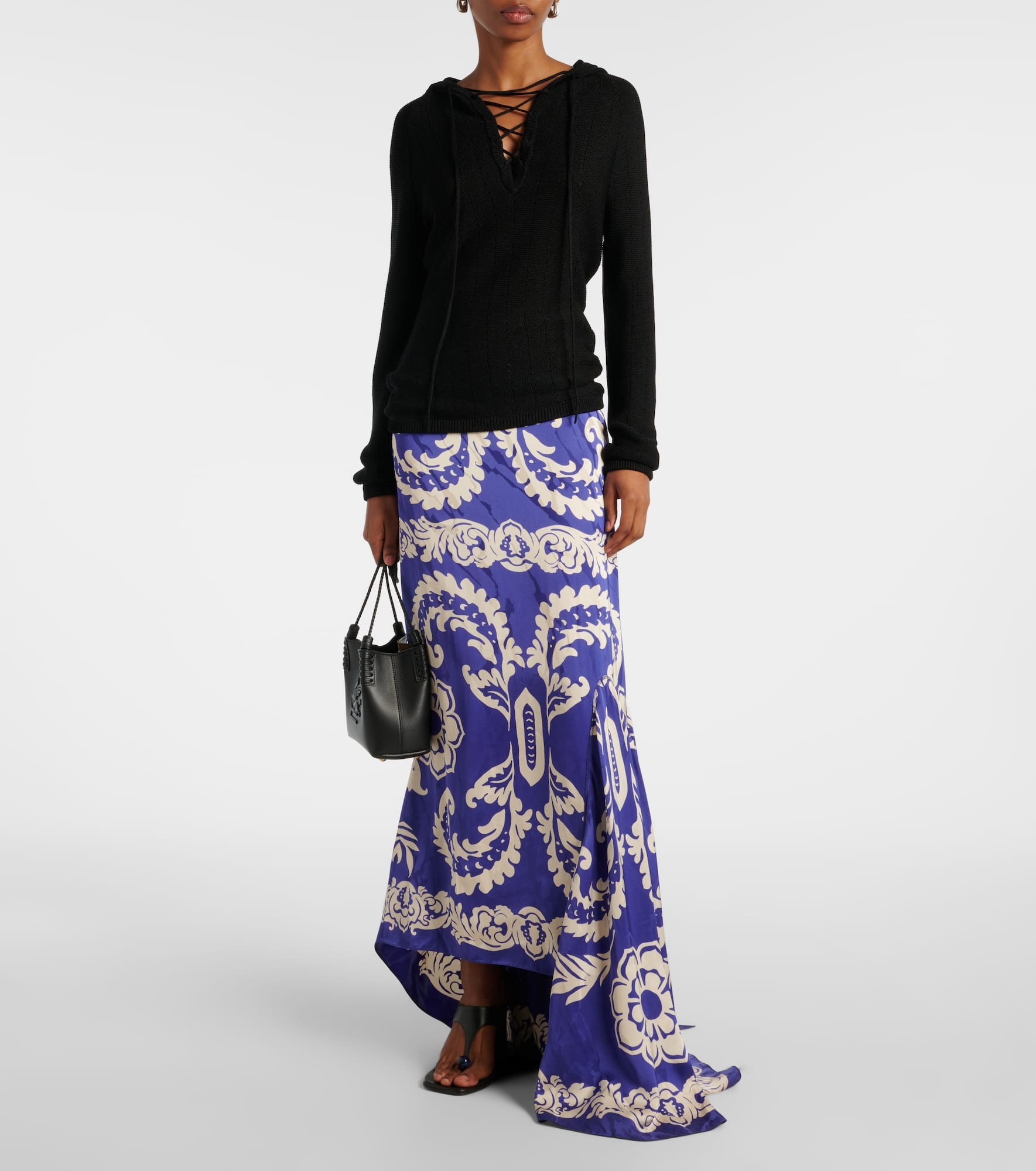 Printed maxi skirt - 2