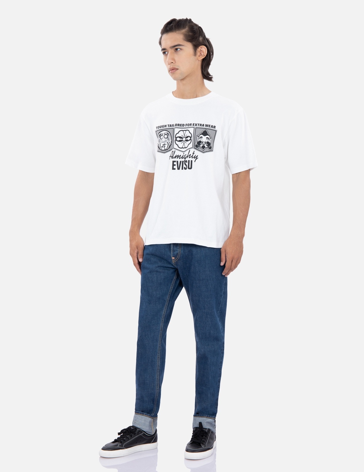 CLASSIC DAICOCK PRINT CARROT-FIT JEANS #2017 - 4