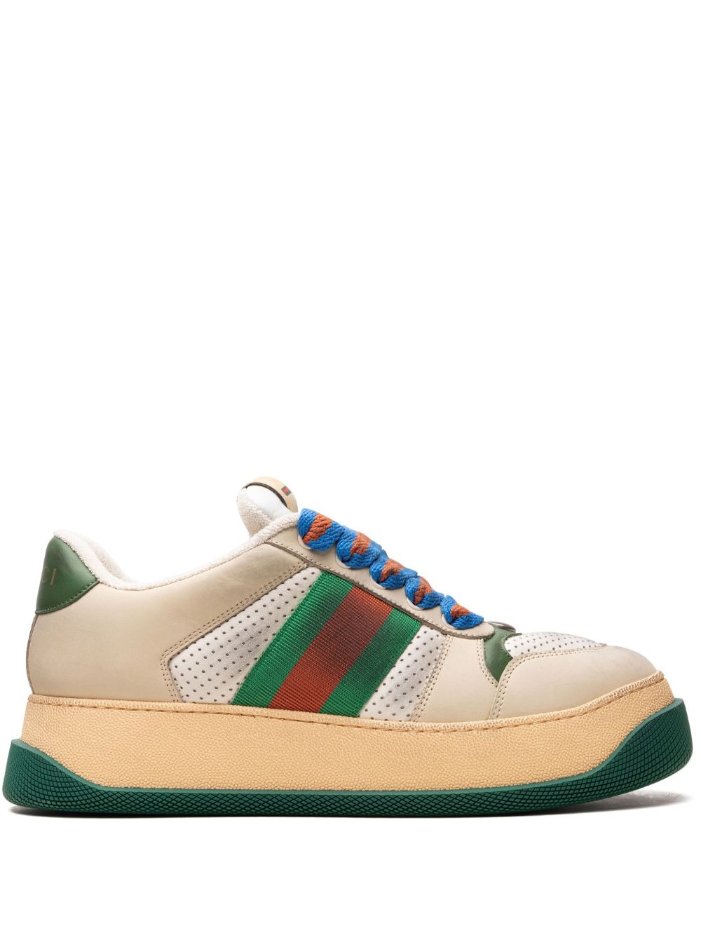 Screener leather sneakers - 1