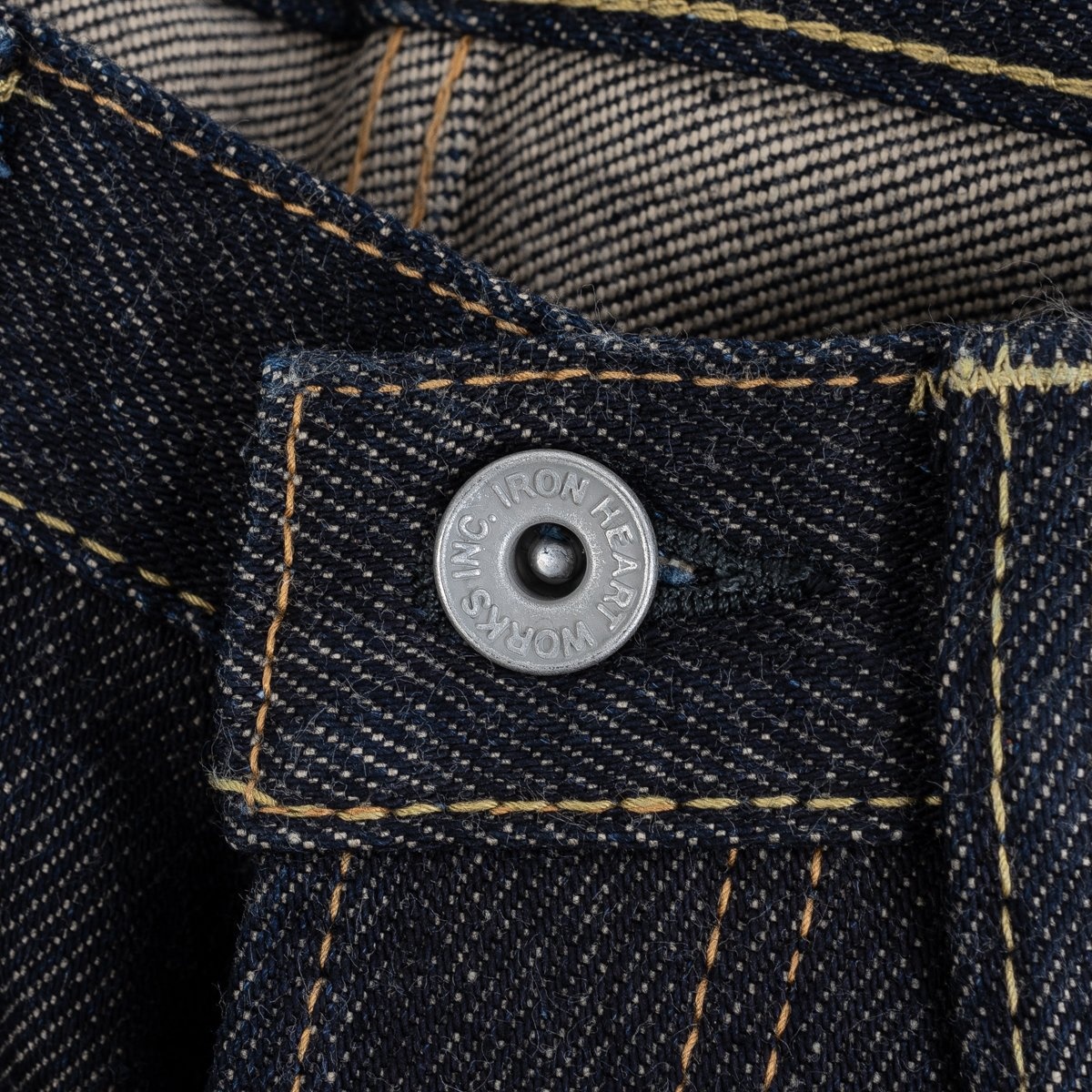 IH-634S-A 21oz Selvedge Denim Straight Cut Jeans - Indigo (20th Anniversary Edition) - 7