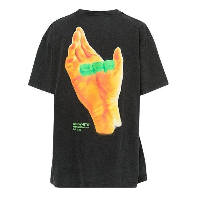 Off-White Oversized Fit Hand Black/Multicolor OMAA038R201850131088 - 2