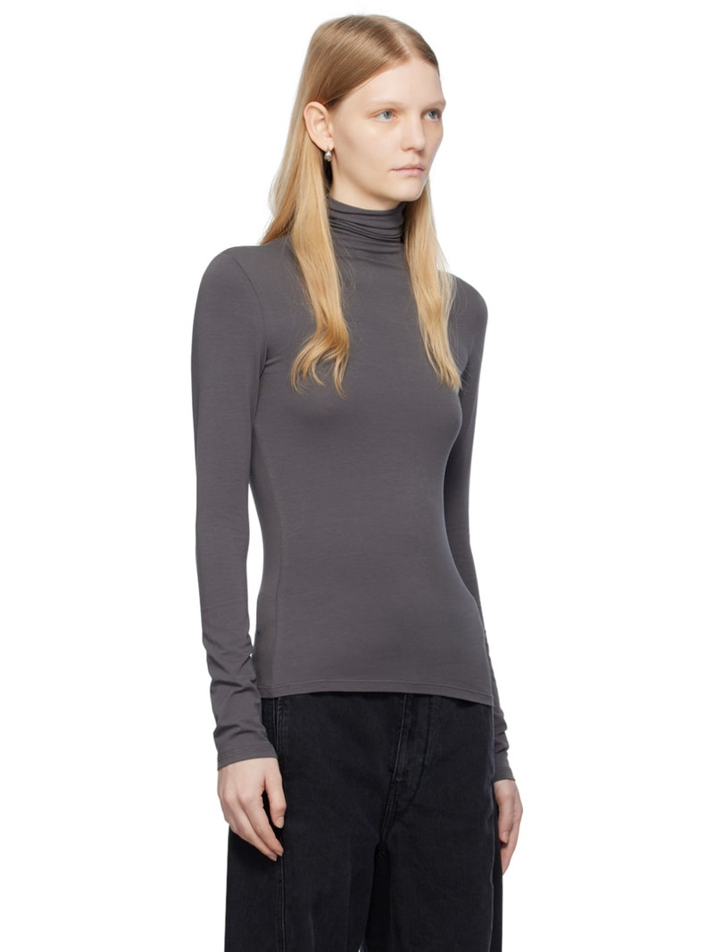 Lemaire SSENSE Exclusive Gray Turtleneck outlook