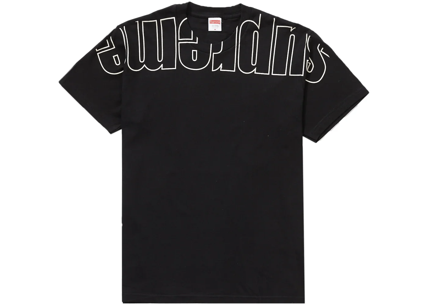 Supreme Upside Down Tee Black - 1