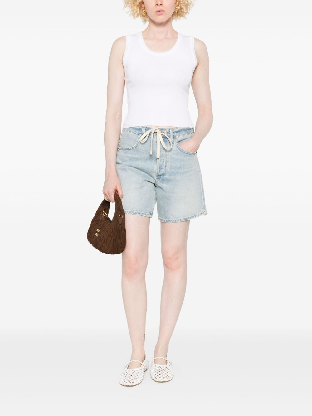 ribbed tank top - 2
