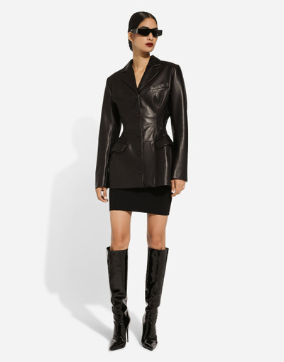 Dolce & Gabbana Calfskin Turlington jacket outlook