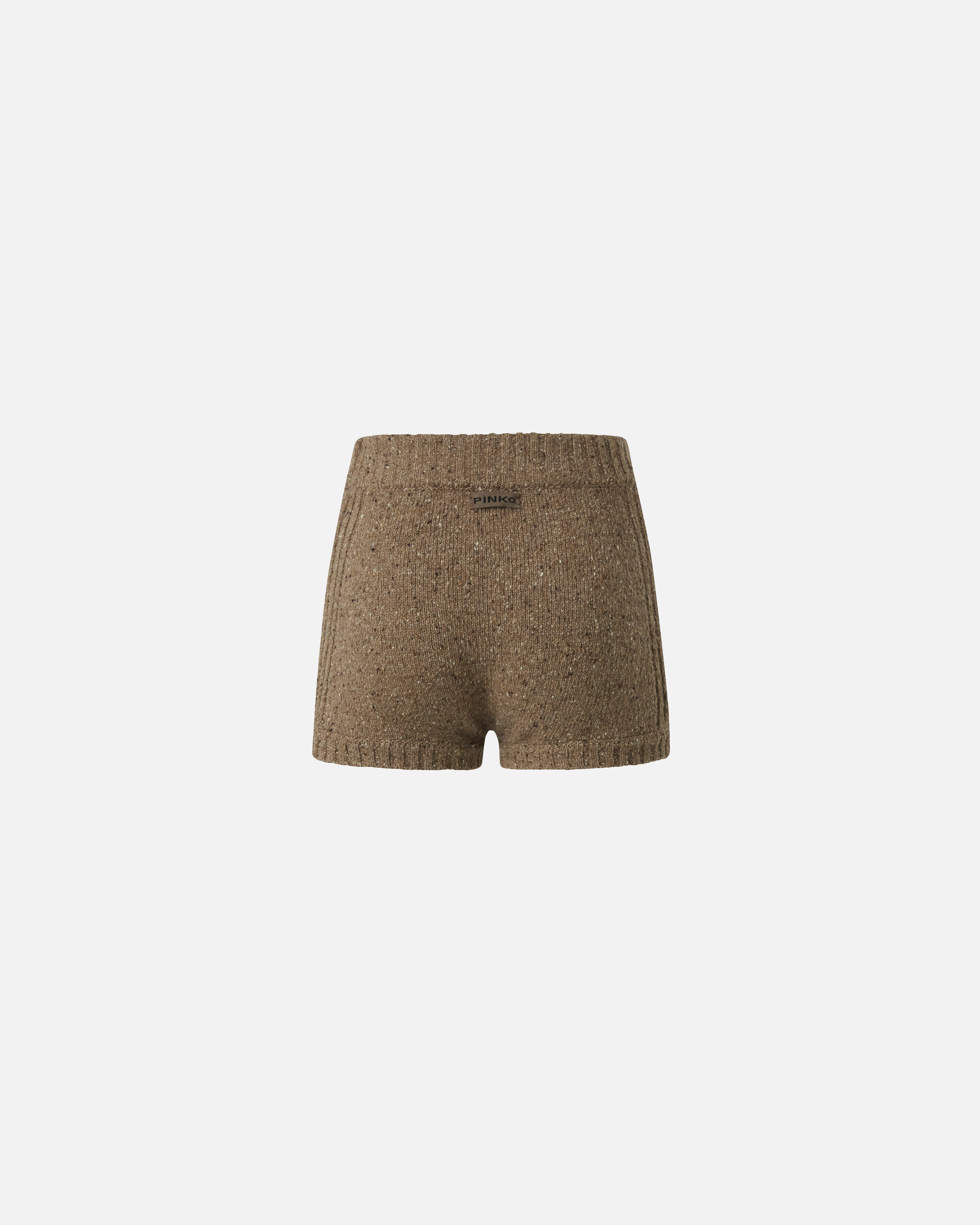 HIGH-WAISTED KNIT SHORTS - 6